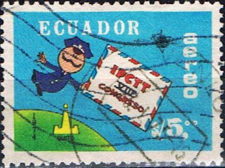 Postman with envelope