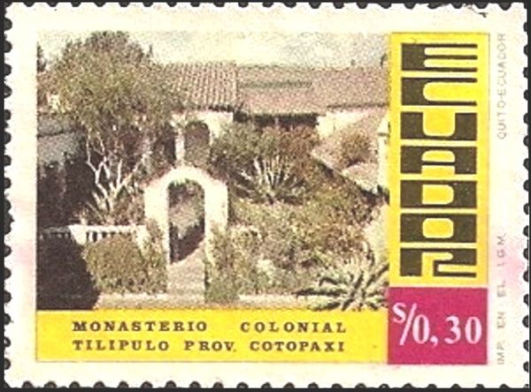 Colonial Monastery, Tilipulo, Cotopaxi Province