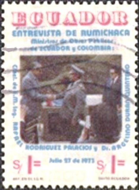 Welcome in the border town of Rumichaca