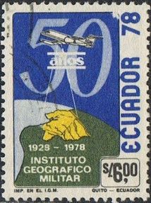 Surveyor Plane over Ecuador