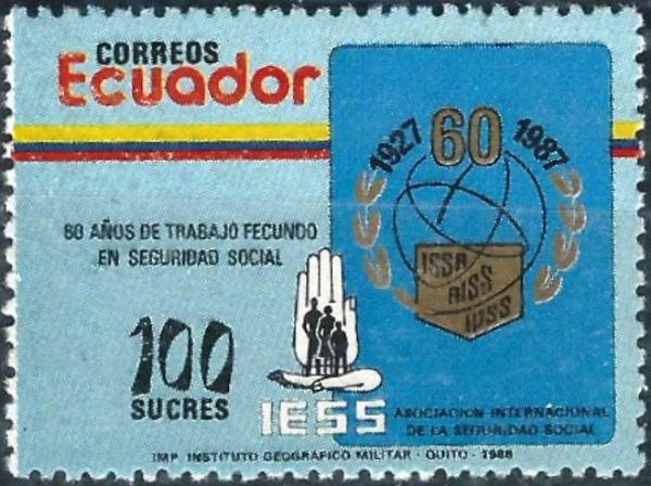 Emblem of International Association for the Social Security 