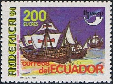Santa Maria, Pinta, and Nińa; Expedition Ships of Columbus