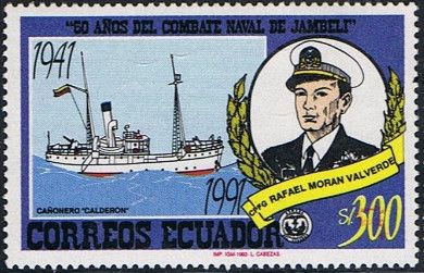 Lieutenant Commander Rafael Morán Valverde, gunboat "Caldéro