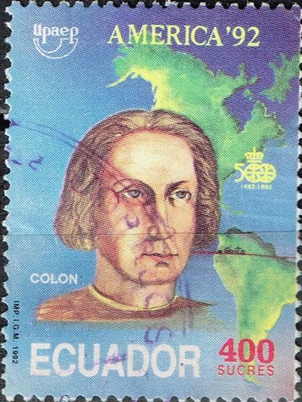 Christopher Columbus (1451-1506), Map of Americas