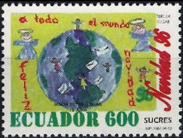 Merry Christmas All Over the World; María Belén Cañas (10 y)