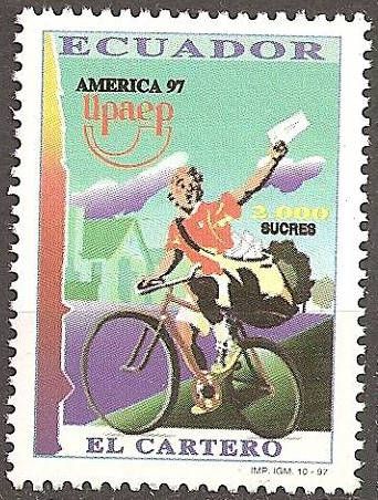 Postmen on bike