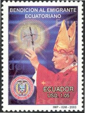 Blessing pope John Paul II
