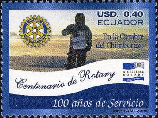 Club Member on Chimborazo Volcano