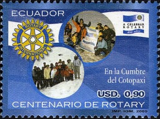 Club Members on Cotopaxi Volcano