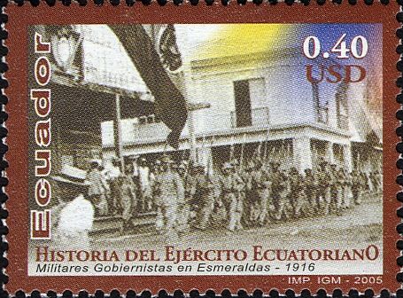 Governmental Soldiers in Parade (Esmeraldas,1916)