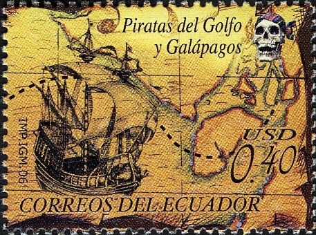 Pirate ship, Travelling route