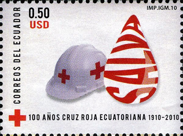 White Helmet and Drop inscribed "Save"