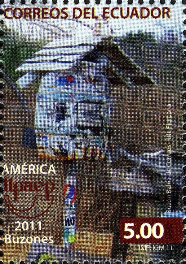Mailbox on Floreana Island (Galapagos)