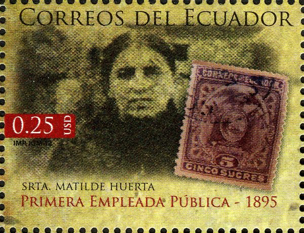 Matilde Huerta, 1st female official of Ecuador