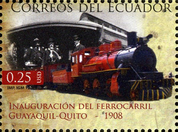 Opening of the Railway Guayaquil - Quito (1908)