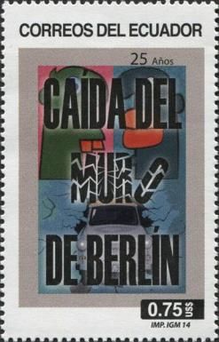 Trabant breaking through Wall