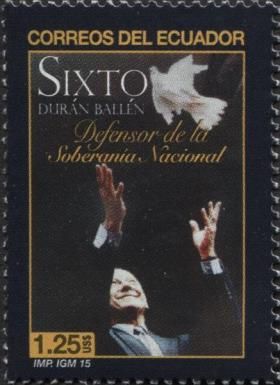 Sixto Duran Ballen (*1921) and Dove