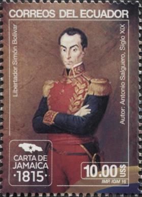 Portrait of Simón Bolívar, by Antonio Salguero