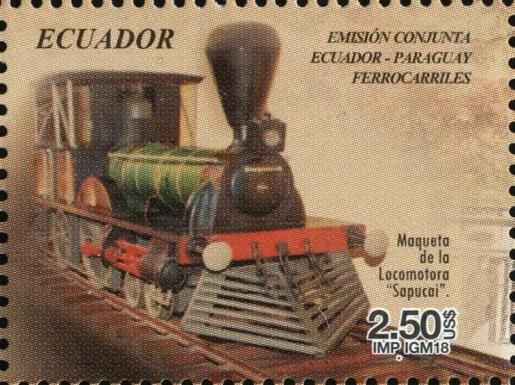 Model of Locomotive "Sapucci"