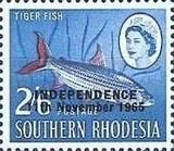 Tiger Fish (Hydrocyon lineatus) - overprinted
