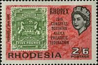 Rhodesia stamp of 1892