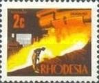 Pouring molten metal