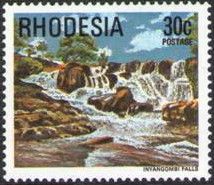 Inyangombi falls