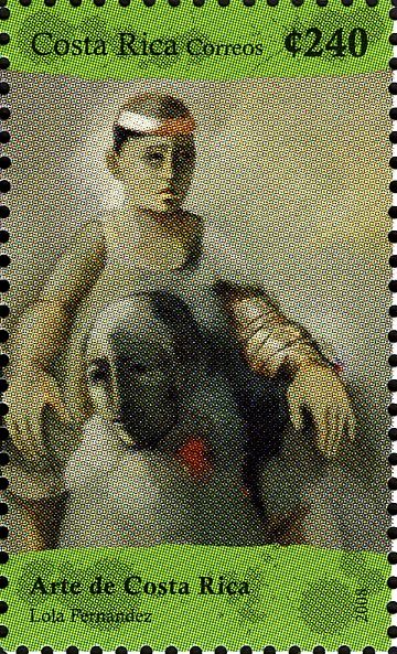 Painting by Lola Fernández