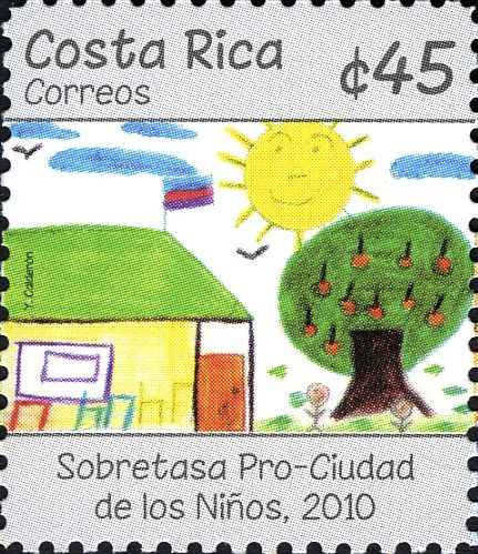 House with National Flag
