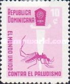 Anopheles Mosquito (Anopheles sp.) and WHO Emblem