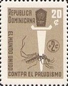 Anopheles Mosquito (Anopheles sp.) and WHO Emblem