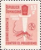 Anopheles Mosquito (Anopheles sp.) and WHO Emblem