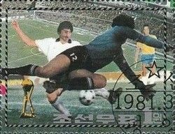 Goal scene, Germany-Brazil game
