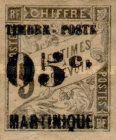 Type Duval overprint and surcharge