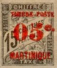 Type Duval overprint and surcharge