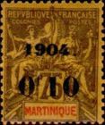 Type Groupe overprint and surcharge
