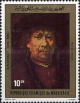 Rembrandt - "Autoportrait"