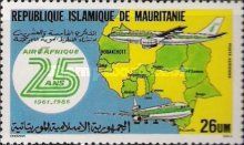 25th anniversary of the Airline "Air Afrique"
