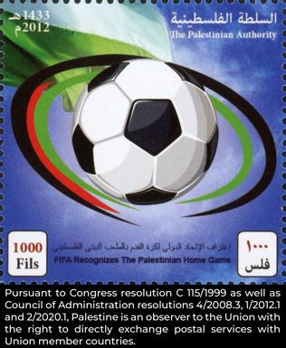 Soccer Ball and Flag