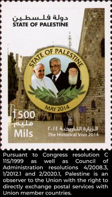 State Visit of Pope Francis to Palestine