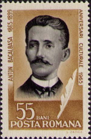 Birth Centenary of Anton Bacalbasa (1865-1899), Writer