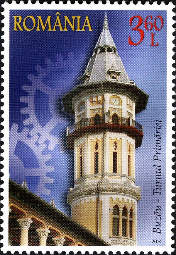 Tower of the Communal Palace of Buzău