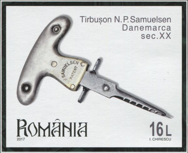 N. Samuelsen Corkscrew (Denmark, 20th Century)