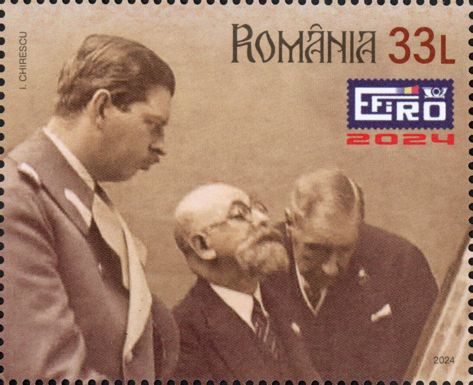 King Carol II at 1932 EFIRO Exhibition
