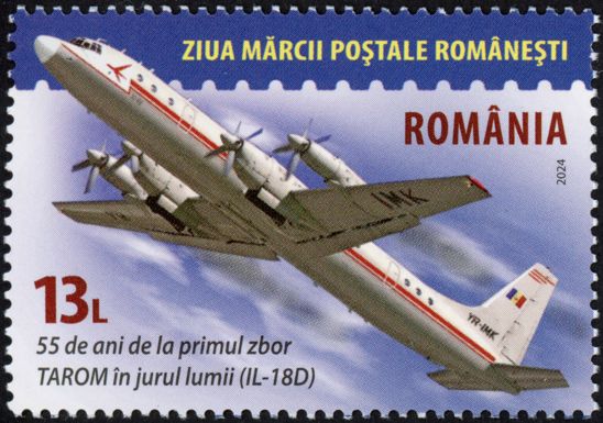 First Flight Around the World with an IL-18D Aircraft