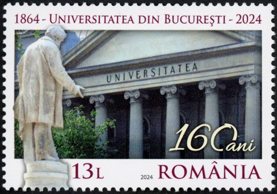 University Palace, Statue of Ion Heliade Rădulescu