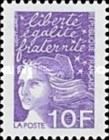 Marianne type Luquet, overprint "Mayotte"