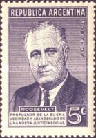 1st Death Anniversary of Franklin D. Roosevelt (1882-1945)