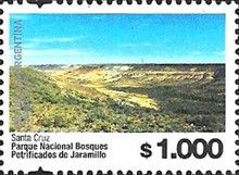 Jaramillo Petrified Forest National Park, Santa Cruz