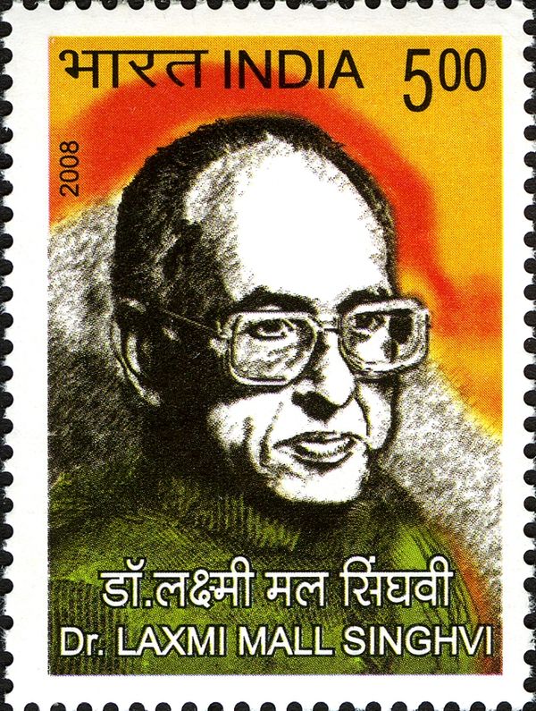 Dr. Laxmi Mall Singhvi (1931-2007) Commemoration
